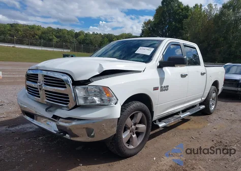 2016 Ram 1500 Big Horn z USA, uszkodzony, nr VIN 1C6RR7LT2GS287911